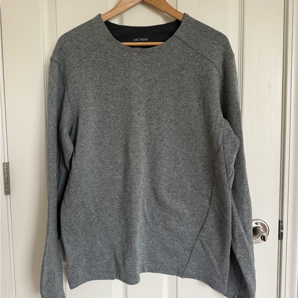 Arc'teryx Men's Crew Neck Sweater LT Size L Grey